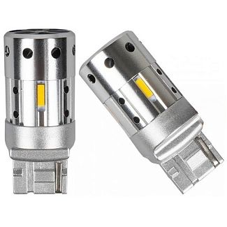 Светодиодная лампа L10 12V W21W 2200K (компл.) AMS