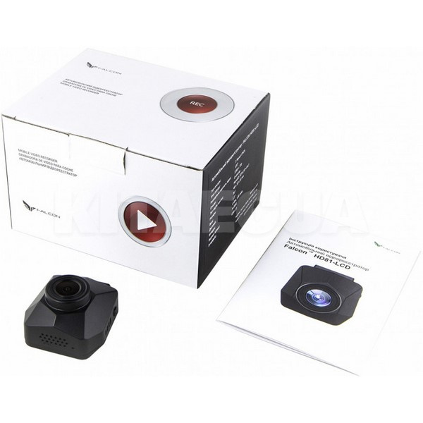 Видеорегистратор Full HD (1920x1080) USB HD81-LCD FALCON (W5487) - 3