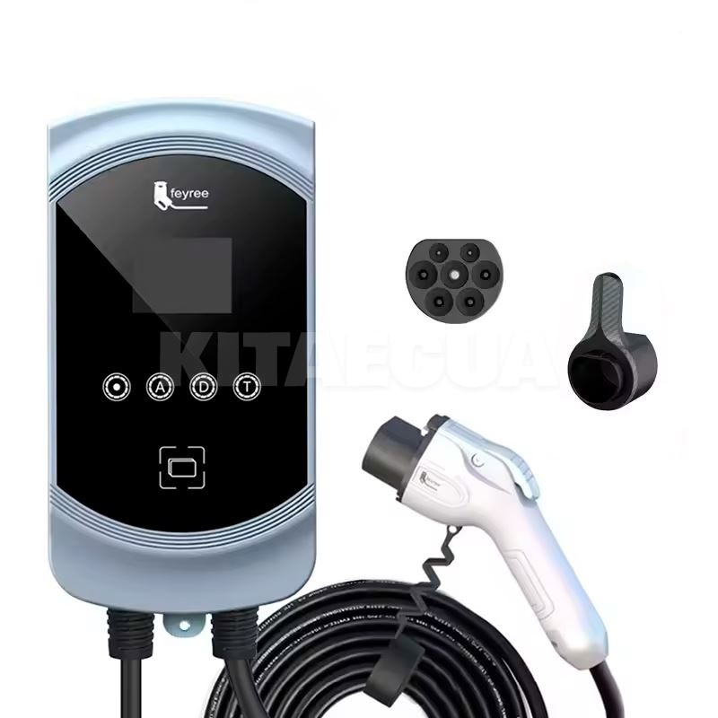 Зарядка для электромобиля Type GB/T AC 22 кВт 32А 3-фази WI-FI Gemini-EV FEYREE (FY22-32-3PH-GB/T-CS-)