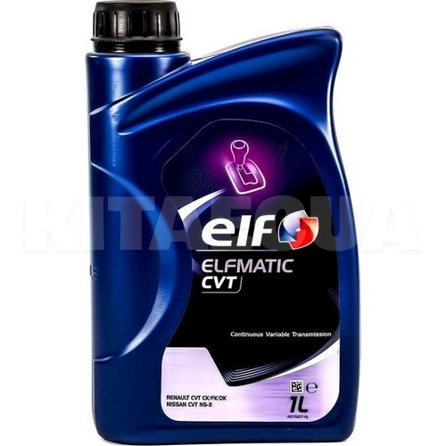 Масло трансмиссионное минеральное 1л (в ГУР) ATF Elfmatic CVT ELF (194761)