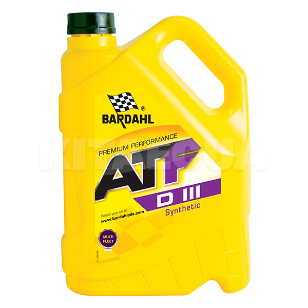 Олія трансмісійна синтетична 5л ATF D III BARDAHL (36283)