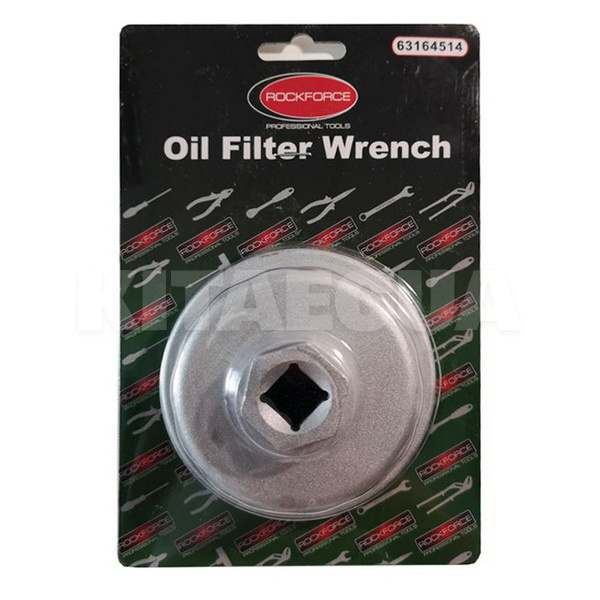 Знімач масляного фільтра ''кришка'' 64.5 мм ROCKFORCE (RF-63164514)