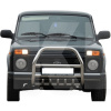 Кенгурятник QT007 Lada Urban нержавеющая сталь CAN (dd22520)