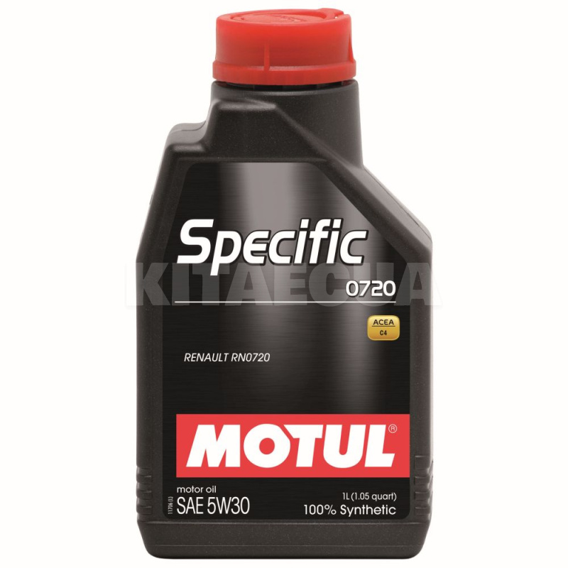 Масло моторное синтетическое 1л 5W-30 SPECIFIC 0720 MOTUL (102208)