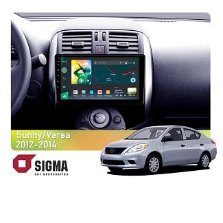 Штатная магнитола X9464 4+64 ГБ 9" Nissan Sunny Versa C17 2012-2014 SIGMA4car
