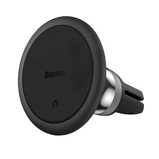 Автомобильный держатель на дефлектор магнитный black BASEUS