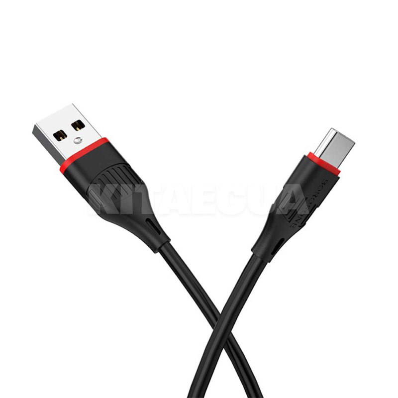 Кабель USB - Type-C 2A 1м черный BOROFONE (BX17CB)