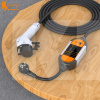 Заряджання Nissan Leaf 3.7 кВт 16A 1-фаза type 1 (американське авто) Leaping Fox FEYREE (FY3.5-16-1PH-TP1-L7-C5)