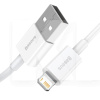 Кабель USB Lightning Superior Series Fast Charging 2.4A 1м білий BASEUS (CALYS-A02)