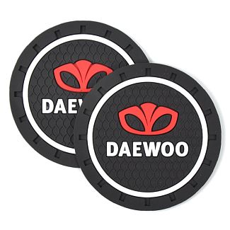 Коврики антискользящие в подстаканник 7 см Daewoo (2шт.) 