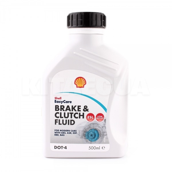 Тормозная жидкость Shell Brake&Cloutch DOT-4 ESL, 0,5л SHELL (3819000090)
