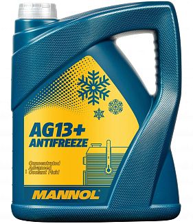 Антифриз-концентрат желтый 5л AG13+ -80°C Advanced Mannol