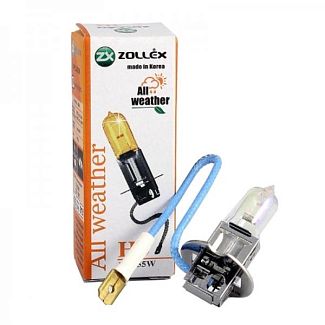 Галогенна лампа H3 55W 12V All weather ZOLLEX