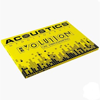 Виброизоляция EVOLUTION EVO 4мм 700x500мм ACOUSTICS