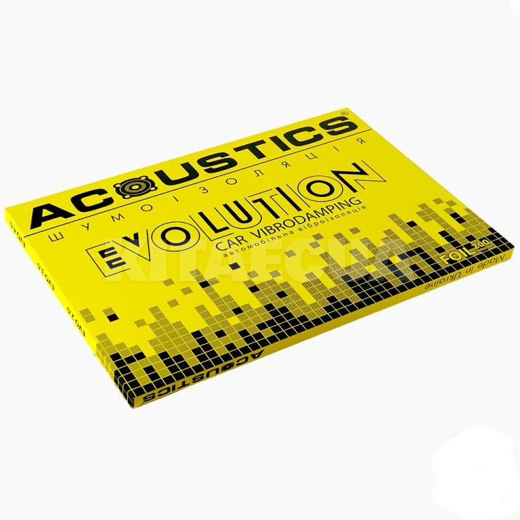 Виброизоляция EVOLUTION EVO 4мм 700x500мм ACOUSTICS (56237)