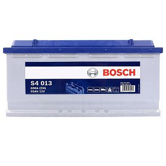 Аккумулятор автомобильный S4 E13 95Ач 850А "+" справа Bosch