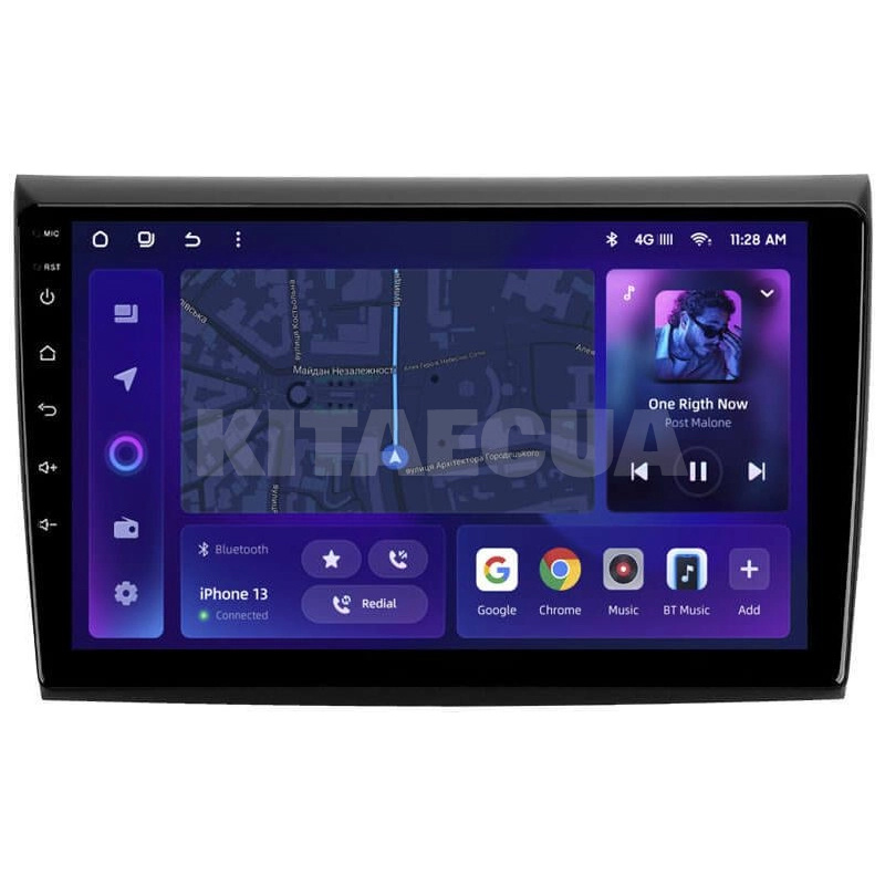 Штатна магнітола MOSS M2 4+32 Gb 9" Fiat Bravo 198 II 2007-2014 AMS (49025)