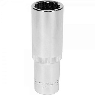 Головка торцевая 12-гранная удлиненная 18 мм 1/2" 77 мм YATO