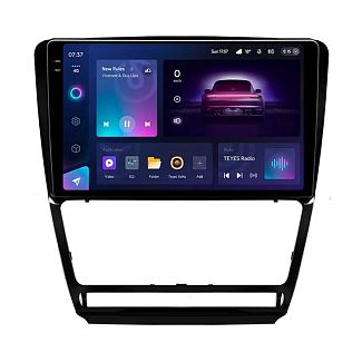 Штатна магнітола CC3 2k 4+32Gb 10" Skoda Octavia 2 A5 2008-2013 чорна Teyes
