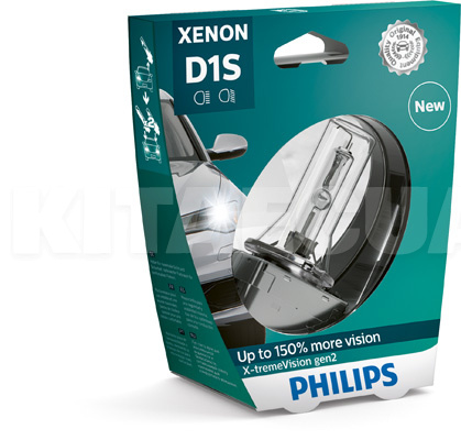 Ксеноновая Лампа 85V 35W 4800 K X-TremeVision +150% PHILIPS (PS 85415 XV2 S1) - 6