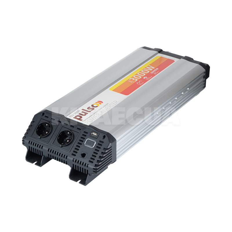 Инвертор 12В-220В 3000Вт PULSO (ISU-3000)