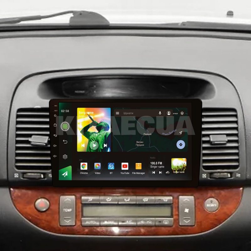 Штатная магнитола X9464 4+64 ГБ 9" Toyota Camry 5 XV 30 2001-2006 (A) SIGMA4car (33919)