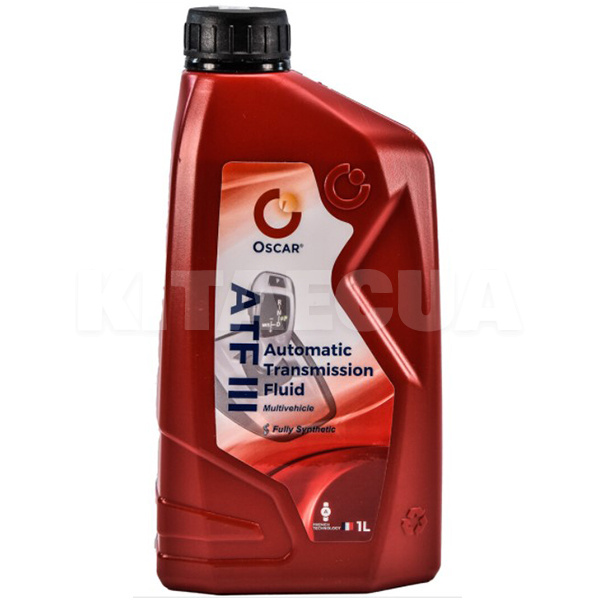 Масло трансмісійне синтетичне 1л (в ГУР) ATF Dexron III H Oskar (OS-ATIII-12x1)