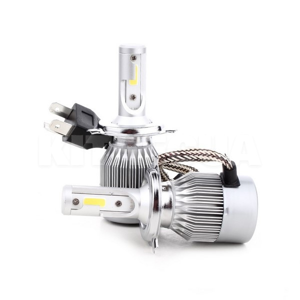 LED лампа для авто H4 P43t 60W 6500K Дорожная карта (DK-CLD-H4)