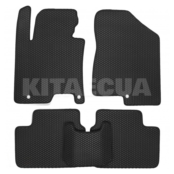 Eva коврики в салон Kia Ceed (2012-н.в.) хэтчбек черные BELTEX (24 08-EVA-BL-T6-GR) - 3