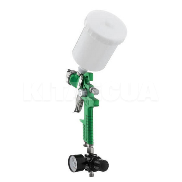 Краскопульт пневматический HVLP 1.3мм 3 бар бачок 600м Intertool (PT-0102-INTERTOOL) - 4