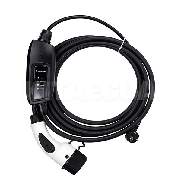 Зарядка для электромобиля Type 2 3.7 кВт 16A 1-фаза Duosida (EV200276)