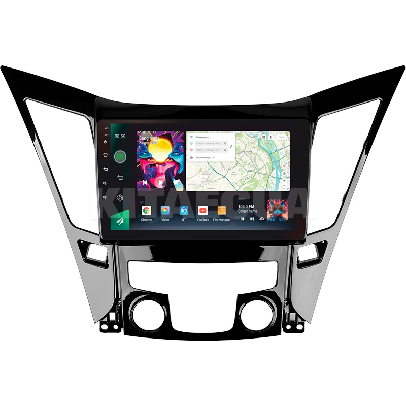 Штатная магнитола PRO 9464 4+64 Gb 9" Hyundai Sonata 6 YF 2009-2014 SIGMA4car (39669)