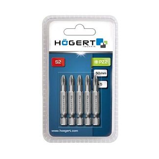 Біта PZ2 50 мм 5 шт HOGERT