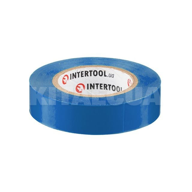 Лента изоляционная 17мм x 15м синяя Intertool (IT-0015) - 2