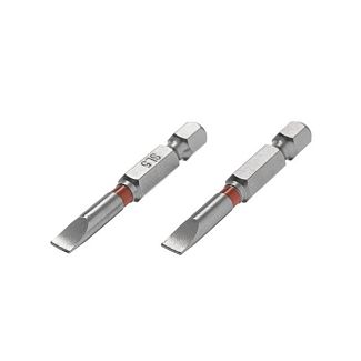 Комплект бит SL5 1/4" 50мм S2 2шт. Intertool