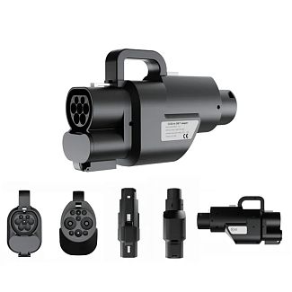 Переходник 400 кВт 400А CCS2 (станция) - GB/T DC (китайское авто) Lonlink