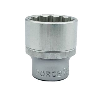 Головка торцевая 12-гранная 28 мм 1/2" 43 мм FORCE