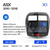 Штатна магнітола X1 2+32Gb 10" Mitsubishi ASX 1 2010-2016 (B) Teyes (26837)