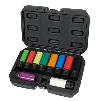 Набор головок ударных CrMo 1/2" 10шт. YATO