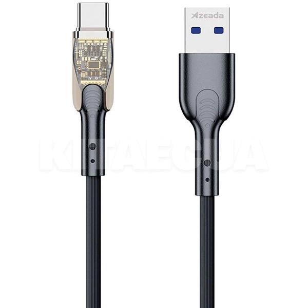 Кабель USB Type-C 3А Azeada Seeman PD-B94a 1.2м чорний Proda (PD-B94a-BK)
