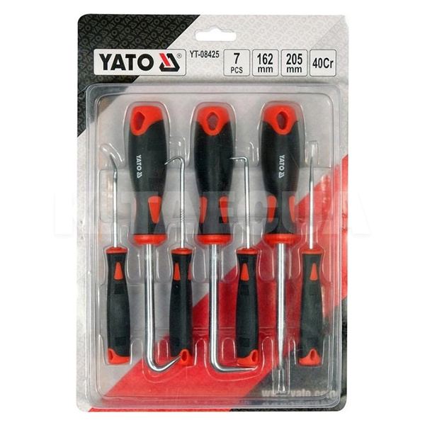 Набір інструментів 7 предметів YATO (YT-08425)