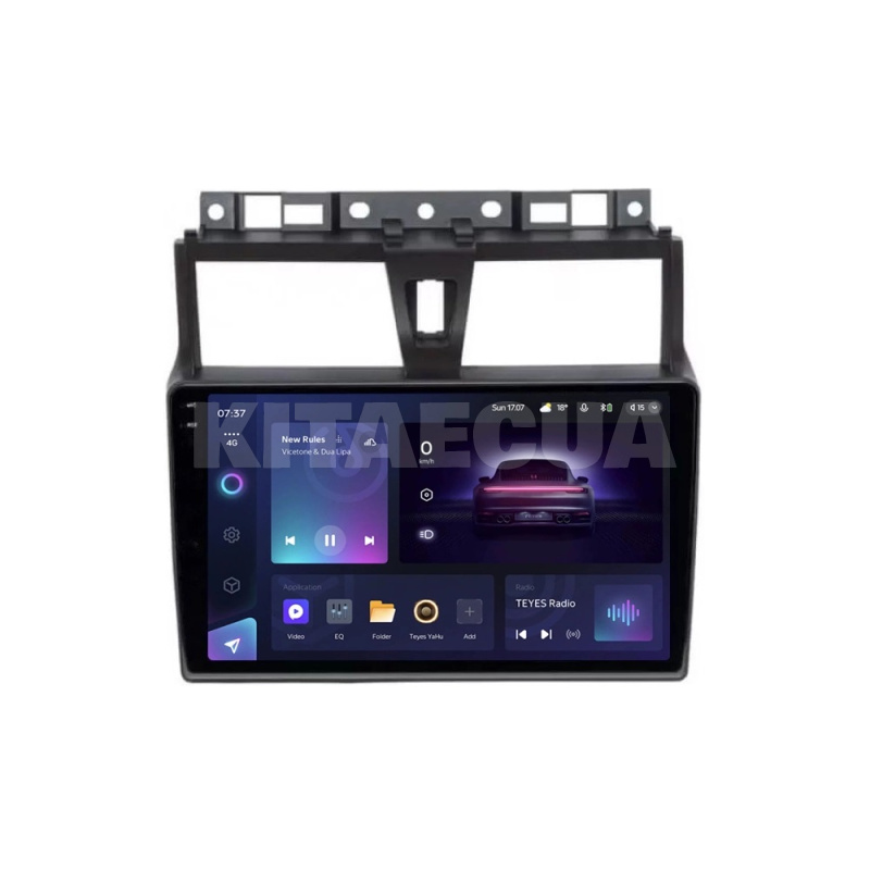 Штатна магнітола CC3 2k 4+32Gb 9" Geely Emgrand EC7 1 2016-2018 Teyes (36526)