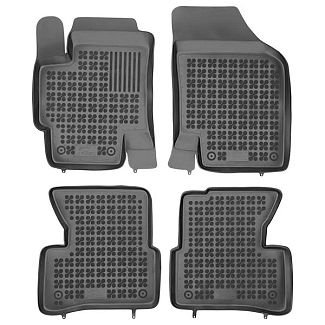 Резиновые коврики в салон Kia Rio II (2005-2011) (4шт) 201002 REZAW-PLAST