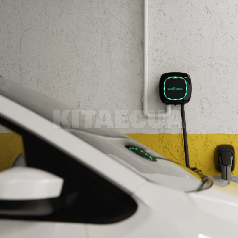Зарядка Tesla 3 22 кВт 32А 3-фази Type 2 (європейське авто) Pulsar Plus чорна Wallbox (PLP1-0-2-4-9-002) - 2