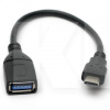 Кабель Type-C - USB 0.1м черный PowerPlant (KD00AS1257)