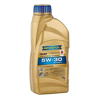 Масло моторное синтетическое 1л 5w-30 smp RAVENOL