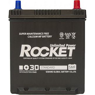 Акумулятор автомобільний 40Ач 340А "+" праворуч Rocket