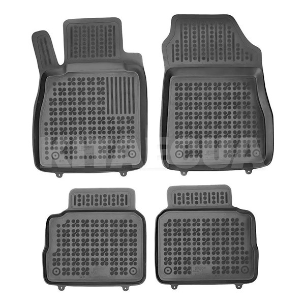 Резиновые коврики в салон Nissan Micra V K14 (2016-н.в.) (4шт) 201822 REZAW-PLAST (30608)