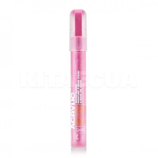 Маркер акриловий 2мм Shock Pink Light MONTANA (322891) - 2