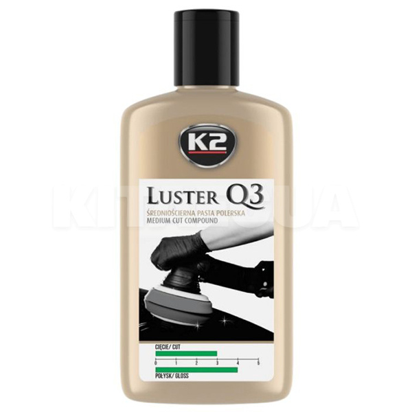 Полировочная паста быстрая 200мл Luster Q3 Green K2 (L3200N)